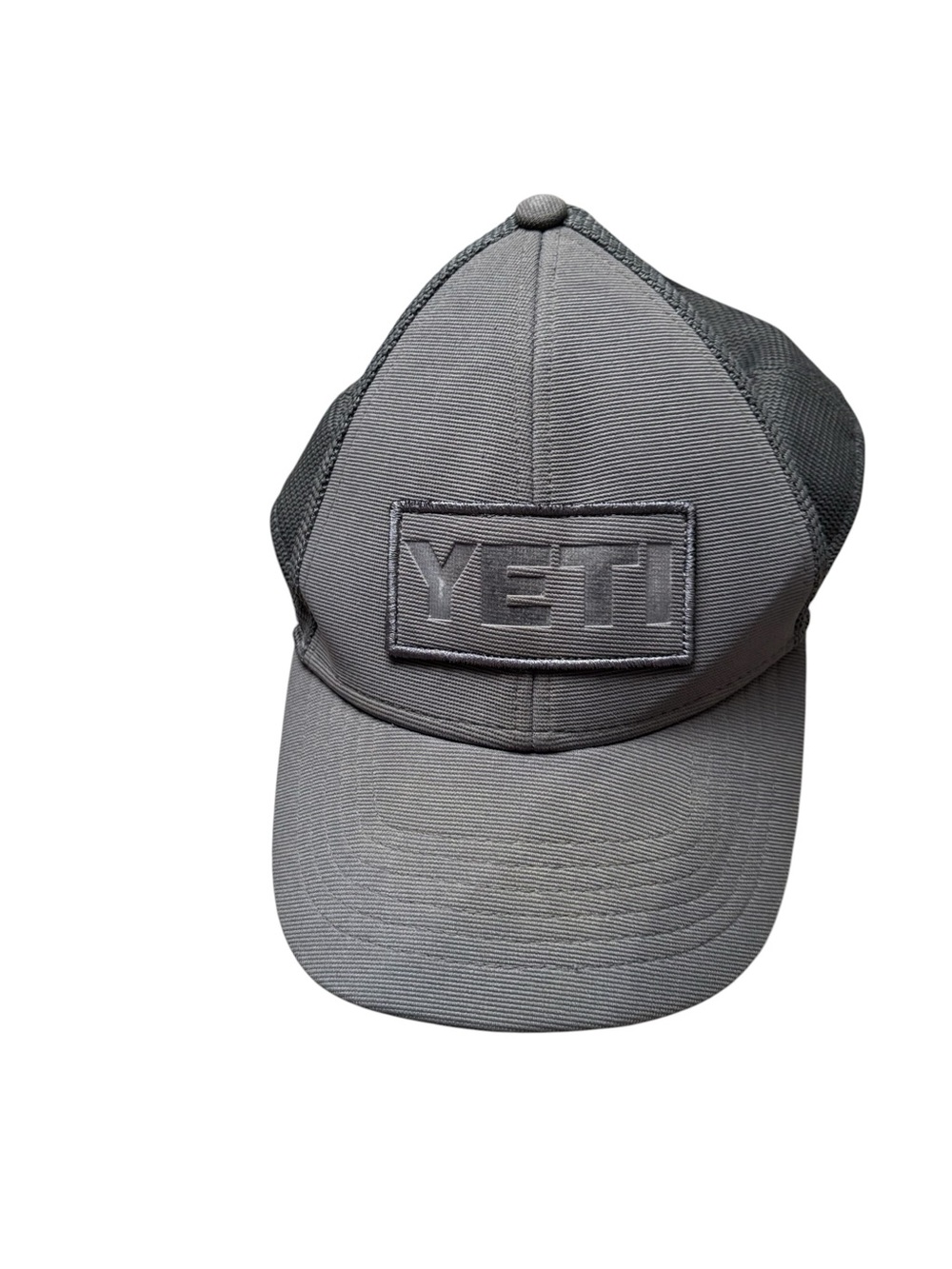 Yeti Men's Dark Gray Mesh Back Cap with Patch Logo